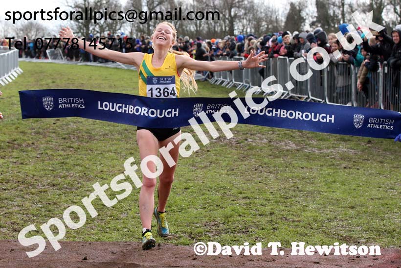 Senior womens 2019 British Athletics Inter Counties Cross Country, Prestwood Hall, Loughborough. Photo:  David T. Hewitson/Sports for All Pics